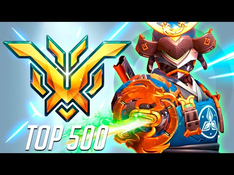 Видео: Самый быстрый Гэндзи, которого вы увидите — супер! [Overwatch 2, 19 сезон, топ-500]