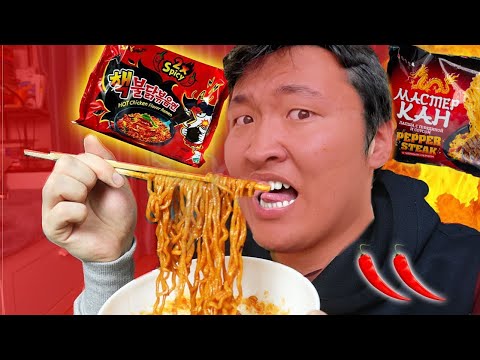 Видео: КОРЕЯНЫҢ лапшасы VS ҚЫТАЙДЫҢ лапшасы *қайсы дәмді 😋**