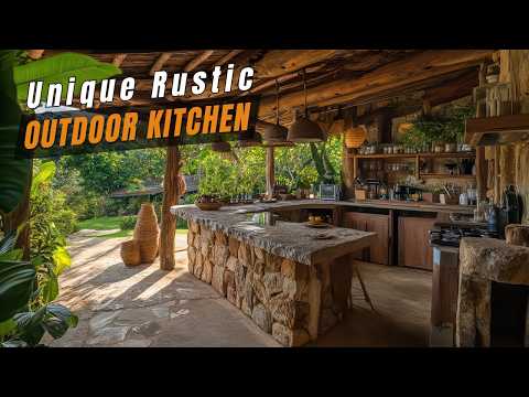 Видео: Идеи для деревенской кухни на открытом воздухе, о которых вы, возможно, даже не мечтали