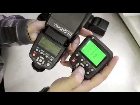 Видео: Распаковка и краткий обзор контроллера YONGNUO YN560-TX Nikon