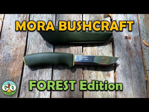 Видео: Два ножа в одном! Morakniv Bushcraft (Лесная версия) — гибридный нож, который вам захочется увидеть!