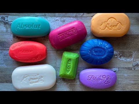 Видео: ASMR Soap cutting | Soap Carving|Резка мыла  | ASMR