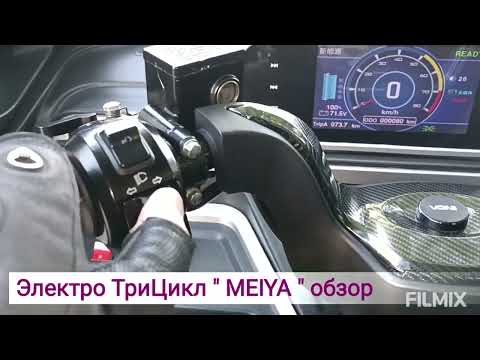 Видео: Электро ТриЦикл ТриСкутер " MEIYA " видеообзор #ВидеоЗапискиМихалыча