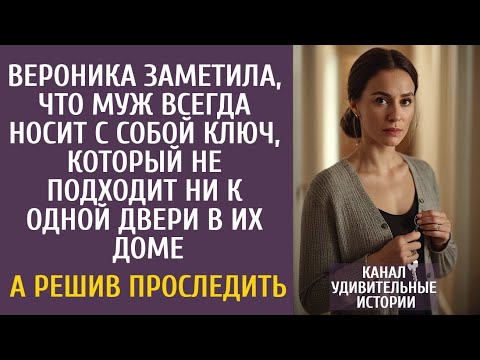 Видео: Вероника заметила, что муж всегда носит с собой ключ, который не подходит ни к одной двери в их доме