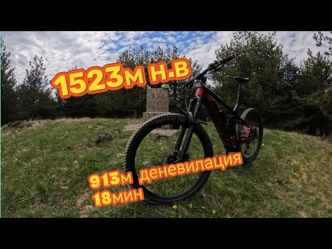 Видео: Страхотен терен.        Спускане от врх. Маркови кладенци.