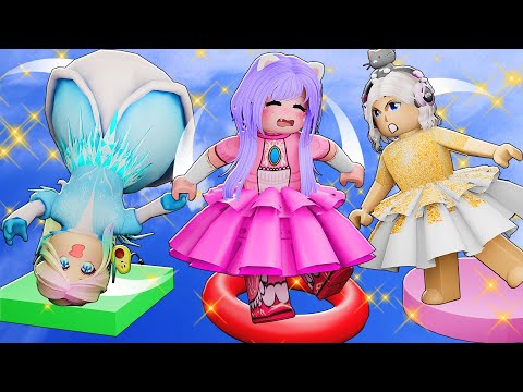 Видео: СТАНОВИМСЯ ПРИНЦЕССАМИ В ОББИ! Roblox Princess Dress Up Obby