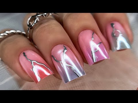 Видео: НИ ОДНОЙ ОТСЛОЙКИ! ВТИРКА и Розовый градиент