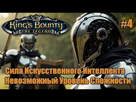 Видео: Уникальное прохождение King's Bounty: Легенда о Рыцаре. Невозможный. 100% Автобой. #4