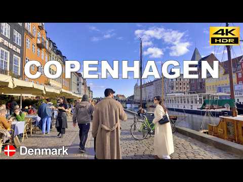 Видео: Копенгаген — 3,5 ч 4K прогулка | “HYGGE” – город уюта и счастья | Дания 🇩🇰 Окт 2024 [4K HDR]