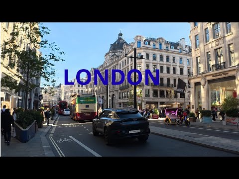 Видео: Самый роскошный район Лондона? Прогулка 4K HDR