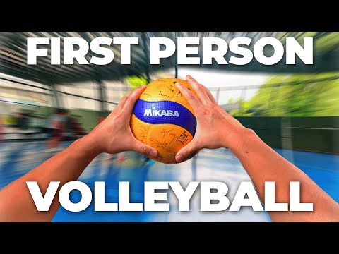 Видео: Волейбол от первого лица — это просто невероятно! | POV Volleyball, эпизод 1