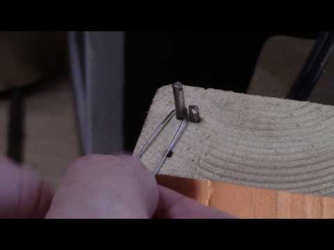 Видео: Как сделать стержень с открытым ушком для спиннинговых приманок