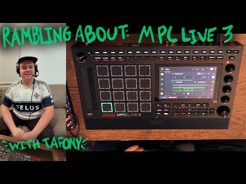 Видео: Рассказывать о: Akai MPC Live 3 с tafony