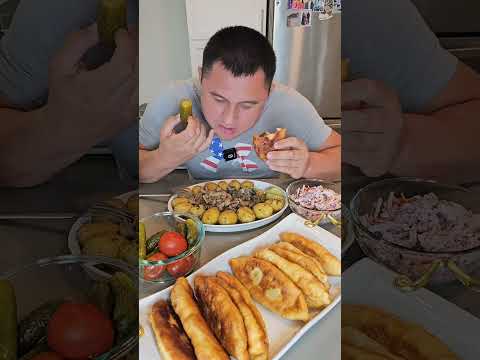 Видео: Обед мукбанг вкусно мукбанг реки...