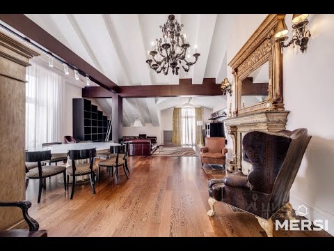 Видео: Сдается 4-комн. квартира, 284 м² , Москва, Чистые пруды