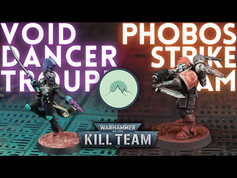 Видео: Танцоры Пустоты против пехотинцев Фобоса [Отчёт о битве Kill Team]