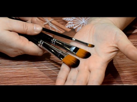 Видео: Коротко о кистях. Материаловедение. "Декупаж с нуля"