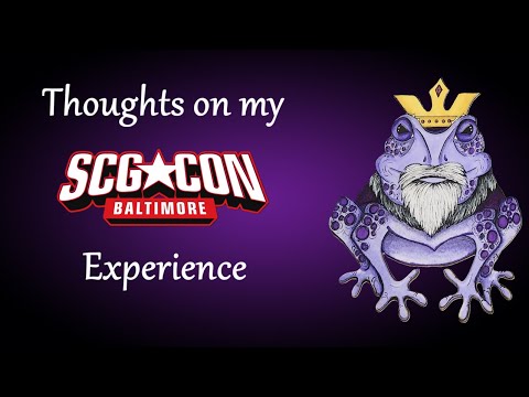Видео: Колдовство: Оспариваемая территория — размышления о SCGCON в Балтиморе