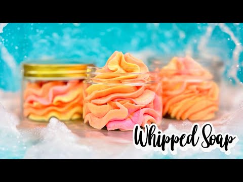 Видео: Самый пушистый рецепт взбитого мыла! Мыло увеличивается в объеме в 4 раза!