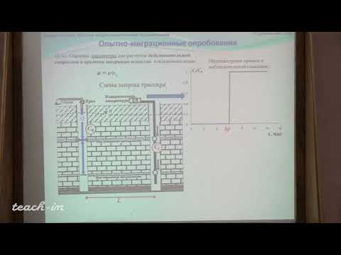 Видео: Гриневский С.О.- Гидрогеология.Часть 2 -18.Гидрологические методы в гидрогеологических исследованиях