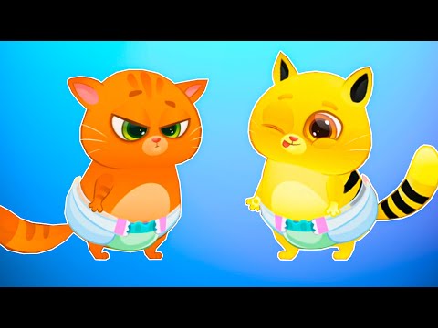 Видео: Суровый КОТИК БУБУ #47. Игруля и Бубу играют в прятки. Мультик ИГРА про котят на Игрули TV