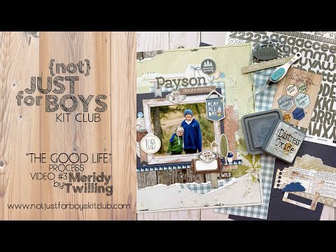 Видео: Видео процесса NJFB «Хорошая жизнь» №3 от Мериди Твиллинг