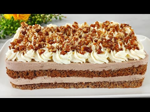 Видео: Этот торт настолько вкусный, что я пеку его почти каждый день! Вкусный торт за 15 минут.