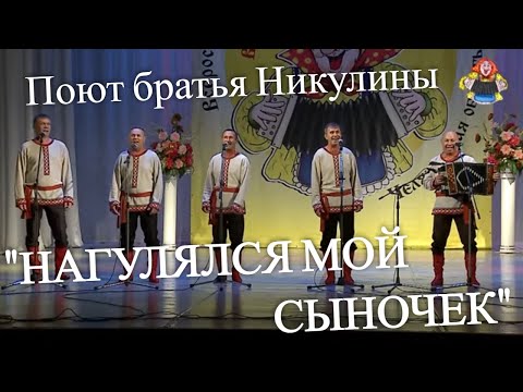 Видео: "НАГУЛЯЛСЯ МОЙ СЫНОЧЕК" поют братья Никулины в гостях у "Митрофановны", настоящий хит!