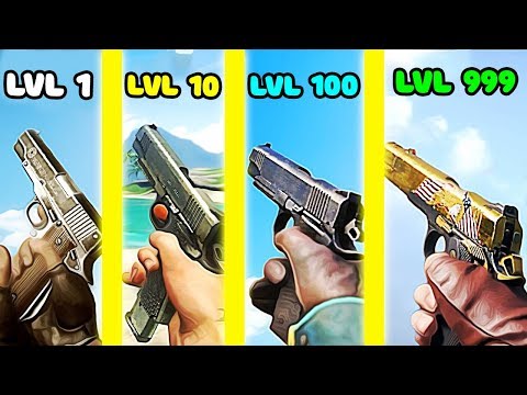 Видео: ЭВОЛЮЦИЯ ОРУЖИЯ ЧТОБЫ ПОЛУЧИТЬ ВСЕ ВИДЫ ОРУЖИЯ В ИГРЕ GUN GAME REDUX!