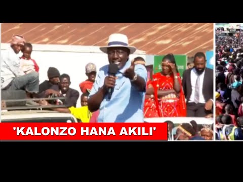 Видео: КИМЕУМАНА! Слушайте новое предупреждение президента Руто после того, как семья Раила поддержала К...