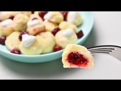 Видео: 🍒ЛЕНИВЫЕ ВАРЕНИКИ С ВИШНЕЙ. Вкусный и простой завтрак