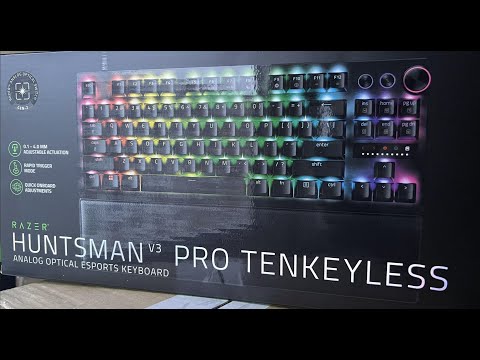 Видео: Razer Huntsman V3 PRO TKL моё мнение