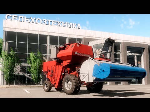 Видео: FS22 / Карта Сосновка / #25 Уборочная, НИВА СК-5М-1 работа с очёсывающей жаткой на уборке сорго