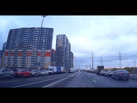 Видео: На машине по Санкт-Петербургу 2022