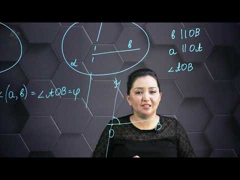 Видео: Түзүлердің арасындағы бұрыш. 10 сынып.