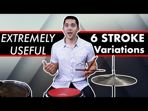 Видео: 6 Stroke Roll и 16th Triplets — ОБЯЗАТЕЛЬНО ЗНАТЬ Rudiment