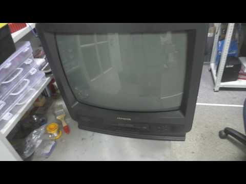 Видео: ремонт после ремонта телевизора видеодвойки  aiwa vx-t2020 не включается