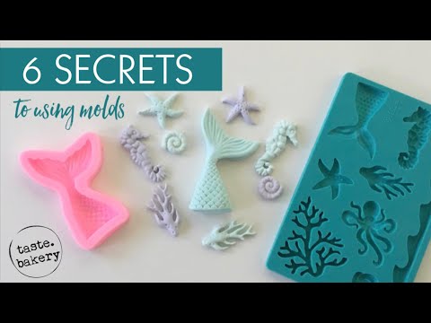 Видео: 6 секретов использования силиконовых форм для помадки / мастики / лепного шоколада / марципана — ...