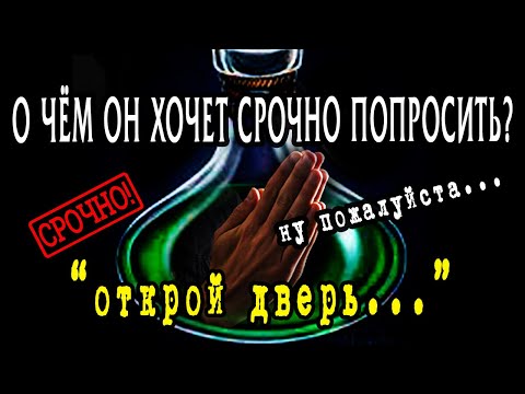 Видео: Что ЕМУ СРОЧНО нужно ВАМ сказать? О чём ОН хочет ВАС ПОПРОСИТЬ? Гадание онлайн