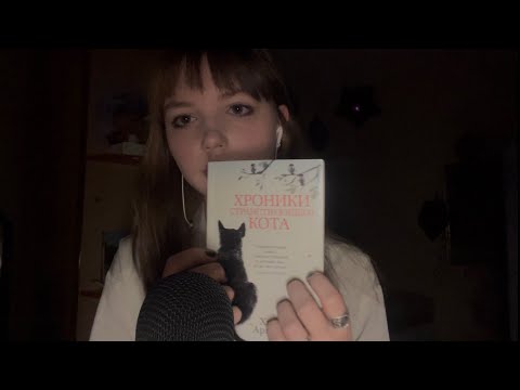 Видео: asmr читаем Хроники странствующего кота (пролог) | reading rus
