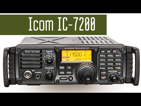 Видео: Icom IC-7200. Радиосвязь на КВ из полевых условий. Подходит ли этот аппарат для работы из полей.