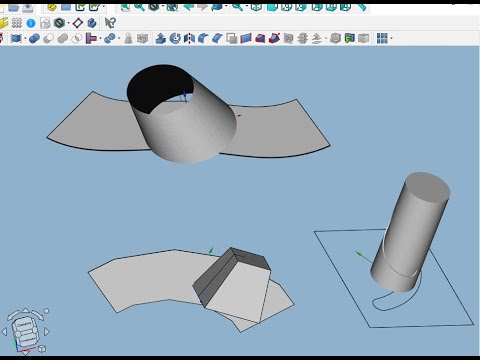 Видео: FreeCAD.#69. Верстак "Mesh" (Сетки). Как сделать развертку
