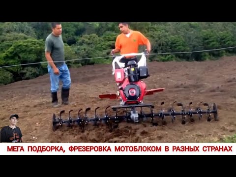 Видео: МЕГА ПОДБОРКА ФРЕЗЕРОВКА МОТОБЛОКОМ В РАЗНЫХ СТРАНАХ МИРА / CULTIVATORS FROM DIFFERENT COUNTRIES