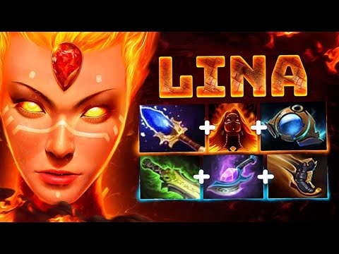 Видео: ЛИНА и 9999 урона.. Kiyotaka снова жарит - Lina Dota 2