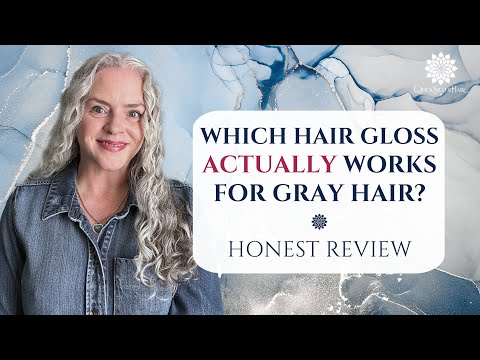 Видео: Какой блеск для волос ДЕЙСТВИТЕЛЬНО подходит для седых волос? Честный обзор | Джоли Кэмпбелл | Qu...