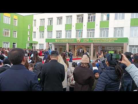 Видео: Торжественное открытие школы 224.