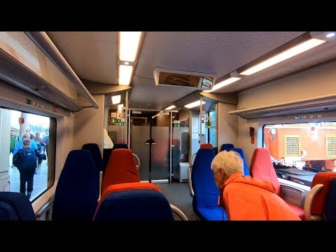 Видео: ЭС1-008, маршрут: Санкт-Петербург - Бологое-Московское