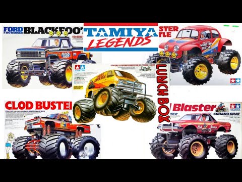 Видео: Золотая эра радиоуправляемых машин, монстр-траки Tamiya...