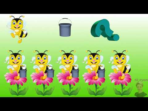 Видео: Дидактична гра "Бджілки трудівниці"