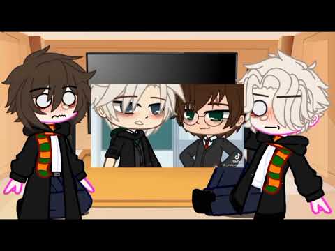 Видео: реакция Гарри Поттера и Драго малфоя на tiktok_[1/?]яой~(малфгарр) сорри за ошибки